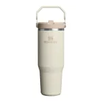 STANLEY 1913 IceFlow Flip Straw 0,89 l kremų spalvos termosas