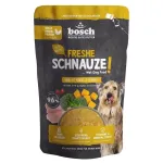 BOSCH Freshe Schnauze Mono-Protein &scaron;lapias &scaron;unų maistas su vi&scaron;tiena, moliūgu ir brokoliais &ndash; 250 g pakelis
