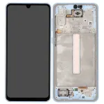Samsung SM-A336B Galaxy A33 5G LCD jutiklinis priekinis dangtelis Awesome Blue