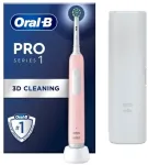 Dantų &scaron;epetėlis elektrinis Oral-B Pro Series 1 rožinis &ndash; įkraunamas, 3D valymo veiksmai