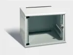 SCH&Auml;FER IT SYSTEMS 19 inch sieninis tinklo spintelė NT Box, 12U, 570 x 625 x 600 mm, &scaron;viesiai pilka RAL 7035 7312600