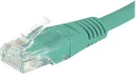 EXERTIS CONNECT Cat6 U/UTP komutacinis kabelis, 5 m, žalias, RJ45, su fiksatoriaus apsauga 244750