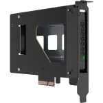 ICY Dock ToughArmor MB111VP-B &ndash; Mobilus diskų rack'as M.2 / M.3 SSD &ndash; 2,5 colio (6,4 cm) &ndash; NVMe &ndash; PCIe 4.0 x4 &ndash; Juodas (MB111VP-B)