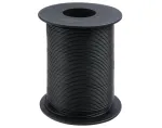 Donau Elektronik 119-11 lankstusis laidas 1 x 0,14 mm&sup2; juodas 100 m
