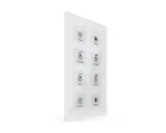 MDT BE-GT08W.01 KNX stiklinis mygtukų jutiklis Plus, 8 kanalų, baltas