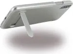 CYOO Brushed Stand dėklas Apple iPhone X / XS - sidabrinis