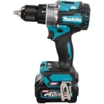 Makita HP001GD201 XGT 40 V akumuliatorinis smūginis gręžtuvas, du akumuliatoriai ir įkroviklis