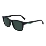 Lacoste Men's L997S-1 stačiakampiai akiniai nuo saulės, juodi/pilki, 54mm