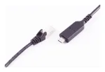SHIVERPEAKS USB-C į RJ45 Gigabit Ethernet adapterio kabelis 1m juodas BS13-51025