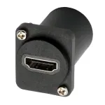EXSYS EX-49152 D tipo HDMI adapteris, lizdas&ndash;lizdas