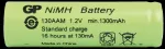 GP Batteries NH GP 130AAM NiMH AA įkraunama baterija 1300 mAh, 1 vnt.