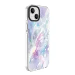 Evelatus Apple iPhone 15 Plus PC+TPU dėklas su MagSafe - Custom Marble Purple