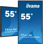 iiyama LH5541UHS-B2 stendinis ekranas 138.7 cm (54.6 col.) LCD 500 cd/m&sup2; 4K Ultra HD juodas su integruotu procesoriumi 24/7