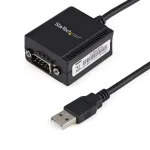 StarTech.com 1 prievado FTDI USB į RS232 nuoseklųjį adapterio kabelis su COM i&scaron;laikymu
