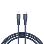 USB-C į Lightning laidas CANYON CLNM60 60W MFi 1 m silikoninis mėlynas