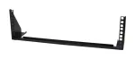 Allnet SMW serijos 19 inch sieninis laikiklis, 3U, 142 mm gylis, juodas (ALL-SMW3USCHWARZ)