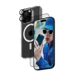 3 viename apsaugos rinkinys PanzerGlass iPhone '24 6.3 colio Pro