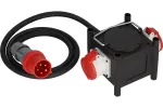 Brennenstuhl Power Extension 2m 2 AC Outlet Outdoor Black Red White