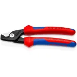 Kabelių pjovimo replės Knipex StepCut juoda mėlyna raudona