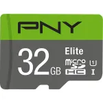 MicroSDHC kortelė PNY Elite 32GB Class 10 UHS-I P-SDU32GU185GW-GE