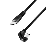 LogiLink CU0191 USB 2.0 laidas USB-C 2 m juodas