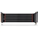 Thermaltake AC-058-CO1OTN-C1 PCIe 4.0 x16 riser pratęsimo kabelis, 0,3 m, juodas