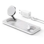 Anker MagGo Universal White USB belaidis greitasis įkroviklis patalpoms