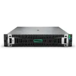 HPE ProLiant DL385 Gen11 2U stovinis serveris: AMD EPYC 9124 3,0 GHz (16 branduolių), 64 GB DDR5 RAM, 8 SFF lizdai, 2x 480 GB SSD, 2x 1000 W, P77245-425