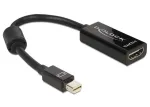 Delock - Videoadapter - Mini DisplayPort m&auml;nnlich zu HDMI weiblich - 18 cm (65099)