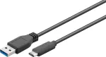 Microconnect USB3.1CA2 USB laidas USB 3.2 Gen 1 (3.1 Gen 1) 2 m USB-C USB-A juodas