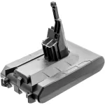 CoreParts MBXVAC-BA0042 Dyson dulkių siurblių akumuliatorius SV10, V8, V8 Absolute, V8 Animal, 21,6 V 2600 mAh 56,16 Wh Li-ion, juodas