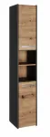 Vonios spintelė Topeshop S30 ANTRACYT/ARTISAN