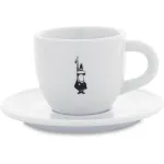 Bialetti Y0TZ099 kapučino puodelis su lėk&scaron;tute, 240 ml, balta