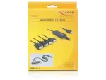 DeLock USB2.0 > 4 x Serial Adapter - USB - RS-232 x 4 (61887)