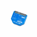 Relė Shelly 1 Gen4 &mdash; kompakti&scaron;ka i&scaron;manioji relė su WLAN, Matter, Zigbee, Bluetooth, iki 16 A