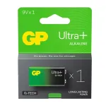 &Scaron;arminė baterija 6LR61 9V GP ULTRA+ 1 vnt.