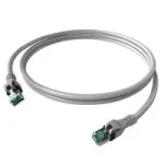 Sacon EasyLan DualBoot PushPull patch kabelis RJ-45 (M) - RJ-45 (M) 5 m STP CAT 6a pilkas (CPP1OAAAAA0050)