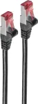 ShiverPeaks BS75711-A0.5S komutacinis kabelis Cat.6a S/FTP (S-STP), 0,5 m, juodas