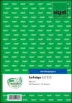 Verslo forma Sigel AU525 A5 mėlyna/balta 100 lapų