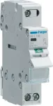 Jungiklis Hager SBT116 1P, 440 V, 50&ndash;60 Hz, pilkas, 17,5 mm