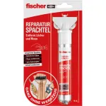 fischer REPARATUR SPACHTEL - Metall - Kunststoff - Holz - Universal - Zimmerdecke - Wand - Wei&szlig; - Squeeze tube - 70 ml
