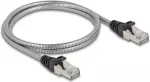 DeLOCK RJ45 tinklo kabelis Cat.6A U/FTP RJ-45 1m sidabrinis