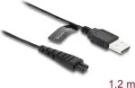 USB įkrovimo laidas 5 V elektriniams skustuvams DELOCK suderinamas su Remington HC4250 MB4200 MB6850 XR1330 serijomis