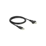 USB kabelis DeLOCK 83594 USB 2.0 1 m USB A USB B juodas
