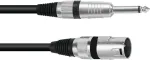 Adapterinis kabelis XLR į 6,3 mm mono, Omnitronic 3022519B &mdash; 1&times; XLR 3 kontaktų į 1&times; 6,3 mm mono, 2 m