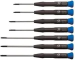 Atsuktuvų rinkinys c.k tools T4877 PX 7 dalių preciziniai atsuktuvai elektronikai ir smulkiems įrenginiams