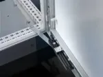 Durų laikiklis Rittal 4583.500 serverio ir tinklo spintoms, sidabrinis, 1 vnt.