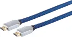 HDMI kabelis ShiverPeaks 77475-ETBCL, 5,0 m, chromuotos jungtys, greitas skaitmeninis vaizdo/garso perdavimas