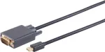 ShiverPeaks DisplayPort į VGA laidas 1m Mini DisplayPort 1.2 į VGA, juodas