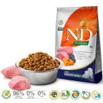 FARMINA N&D GF PUMPKIN DOG ĖRIENA IR MĖLYNĖS &Scaron;UNIUKAMS MEDIUM/MAXI 12kg